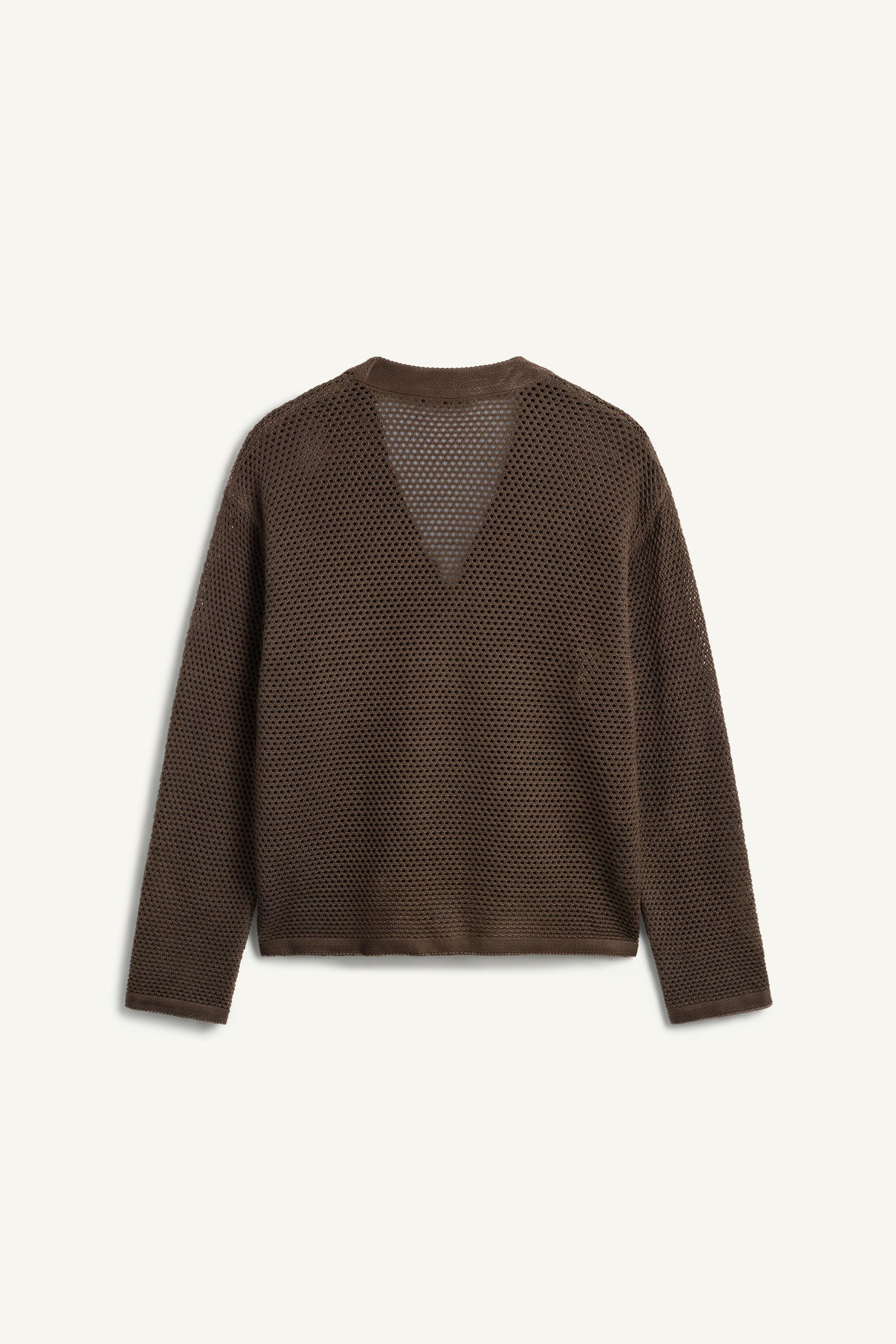 CARDIGAN RELAXED FIT CROCHET